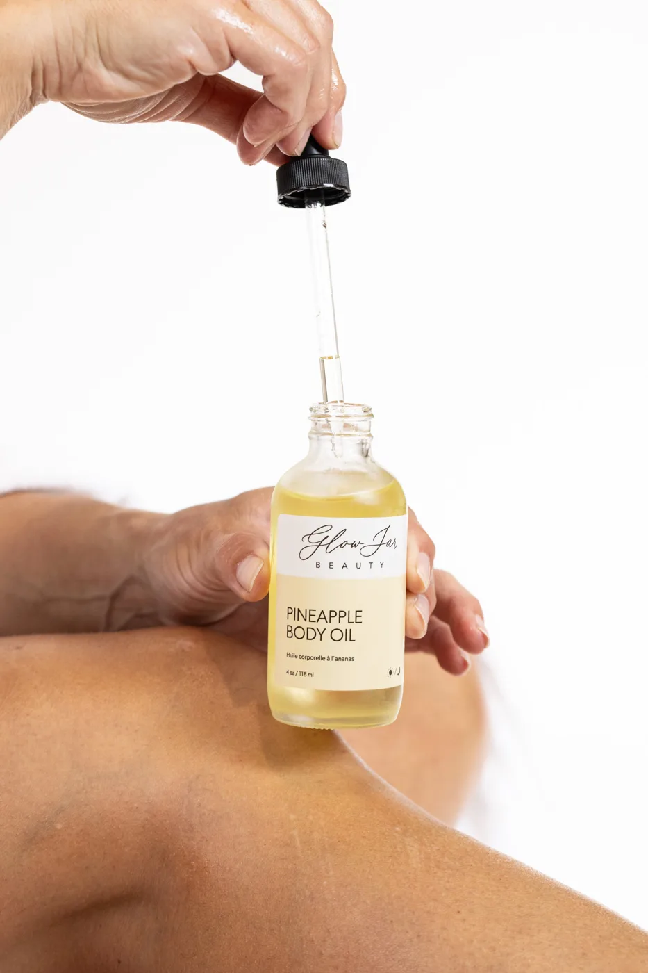 Pineapple Body Oil at Glow Jar Beauty